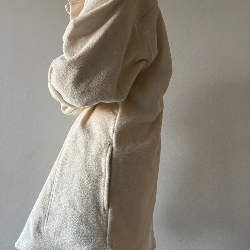 Maison des reves NY Oversized Button Up Shirt in Brushed Organic Cotton Terry - Picture 7 of 14